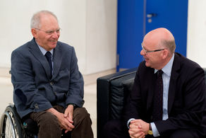 Mit Bundesfinanzminister Dr. Wolfgang Schäuble, MdB.